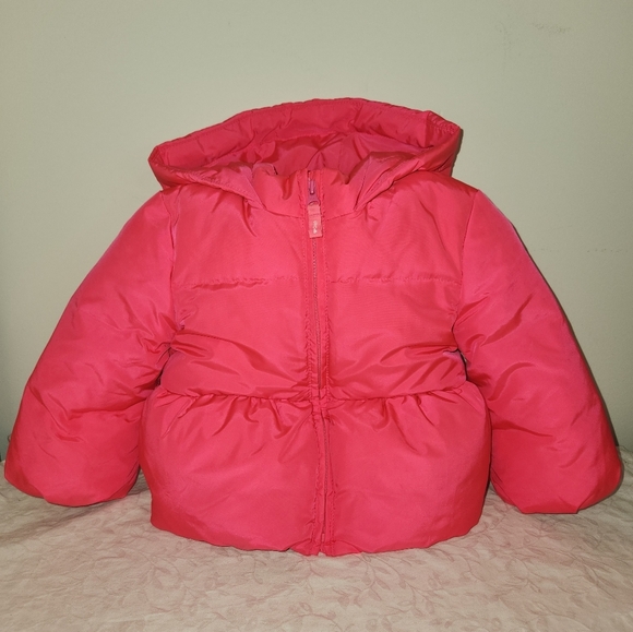 Baby Gap Pink Down Puffer Jacket - Picture 1 of 8
